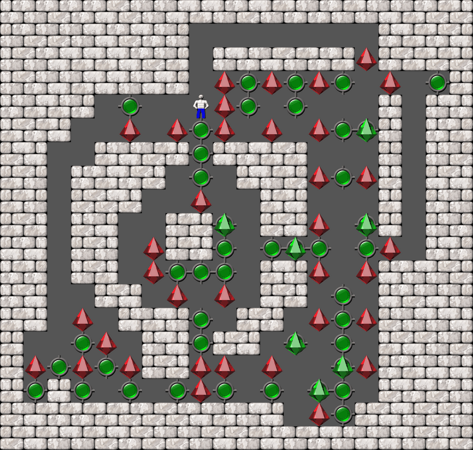 Сокобан Bugs Collection 138 уровень 84
